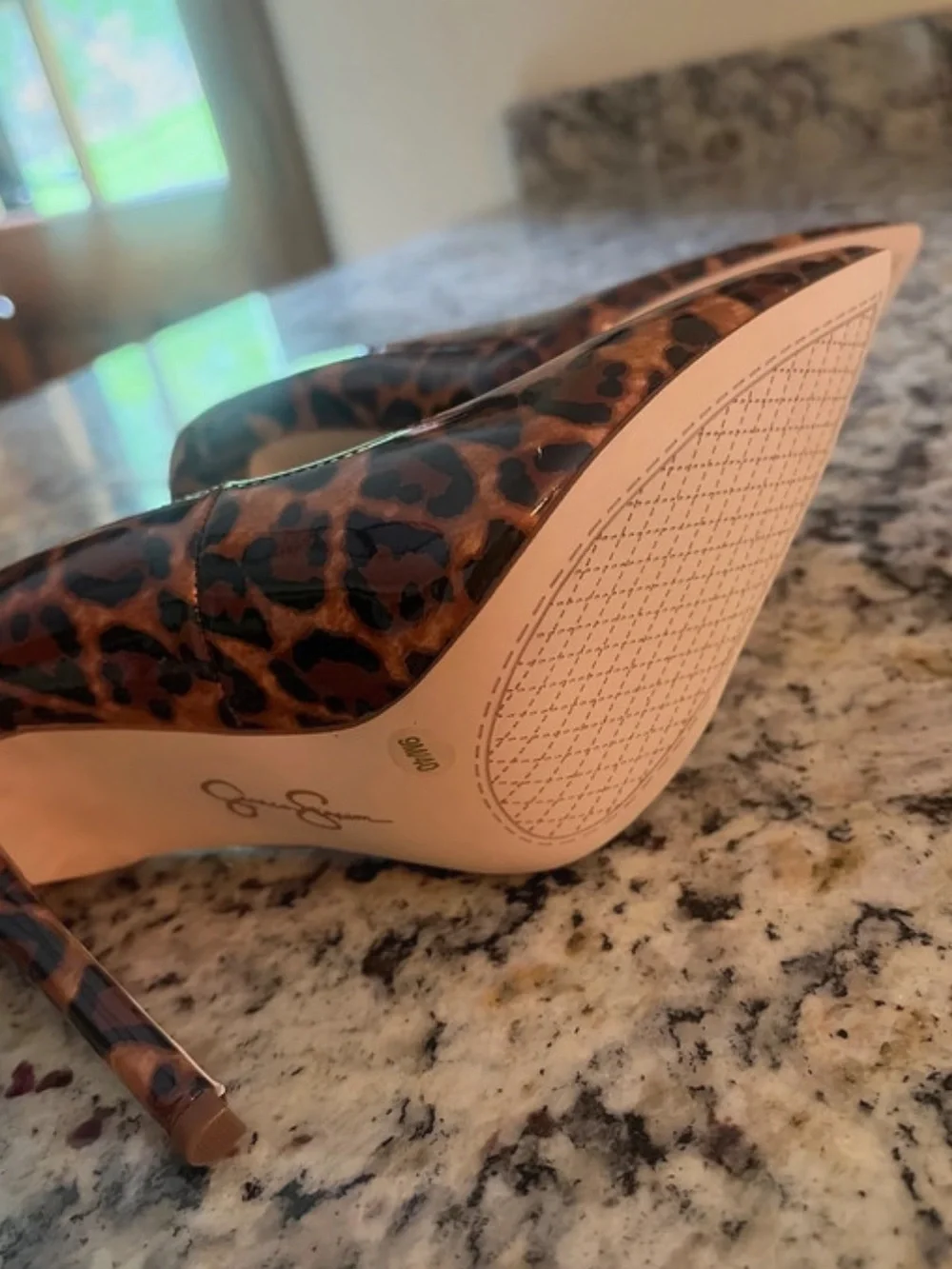 JESSICA SIMPSON♦️ LEOPARD STILETTO - Picture 11 of 15